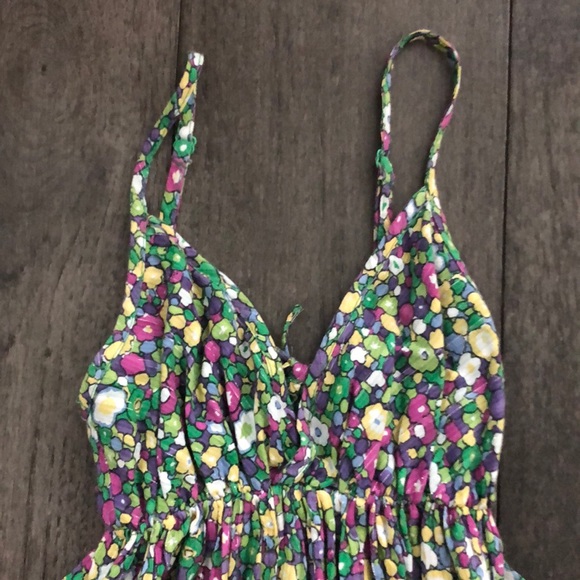 Gap 100% cotton floral maxi dress - Picture 3 of 8